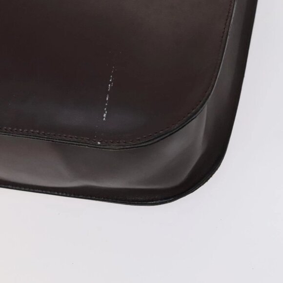 CHANEL Tote Bag Leather Brown Gold CC Auth bs22265 - Picture 10 of 14